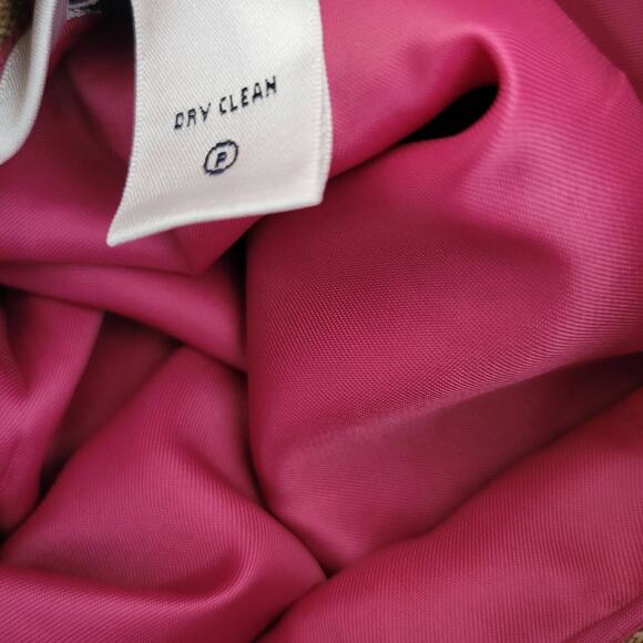 Vintage Lilly Pulitzer 90s Tweed Cropped Trousers Wool Brown Cuffed Women 8 - Picture 12 of 12